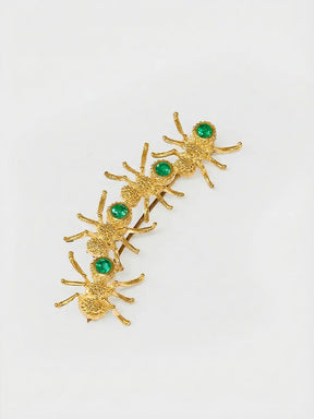 Broche Las Obreras Doradas