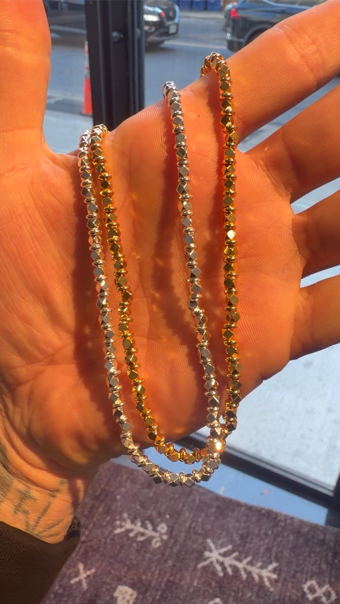 The 14k Gold Dodeca Necklace