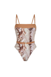 CALIZ One piece print cafe