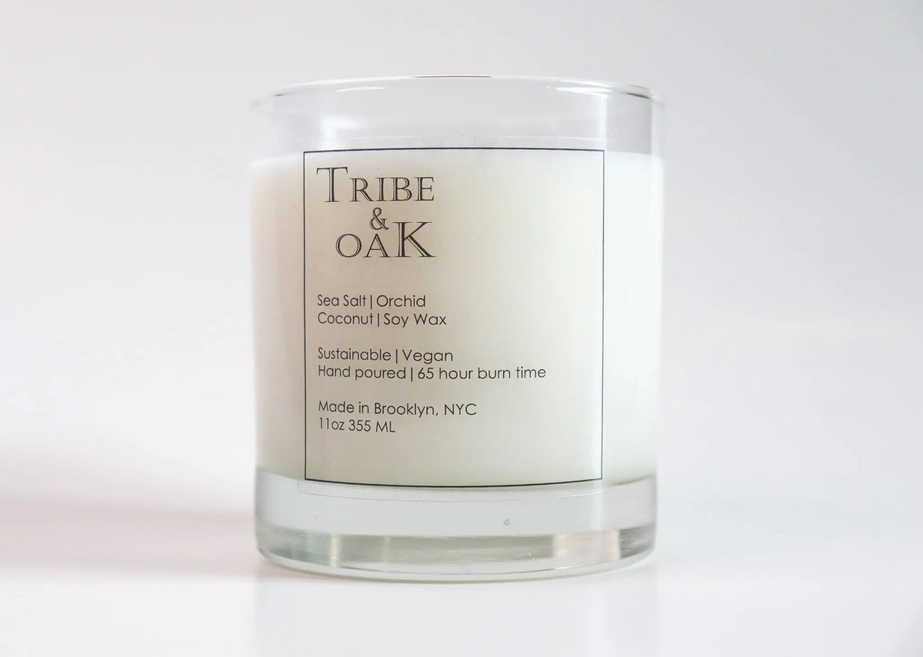 Sea Salt Orchid Coconut Soy Candle