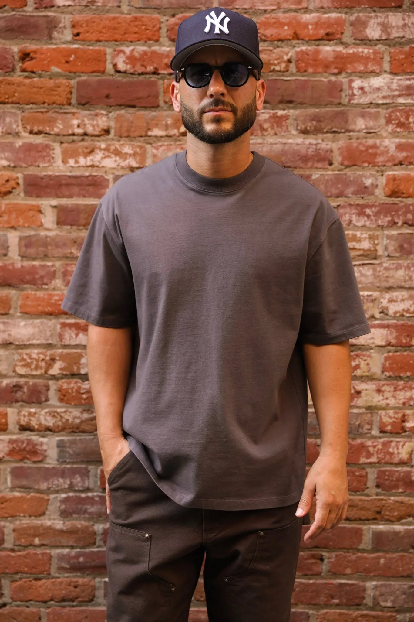 Heavy Tee Rose Grey