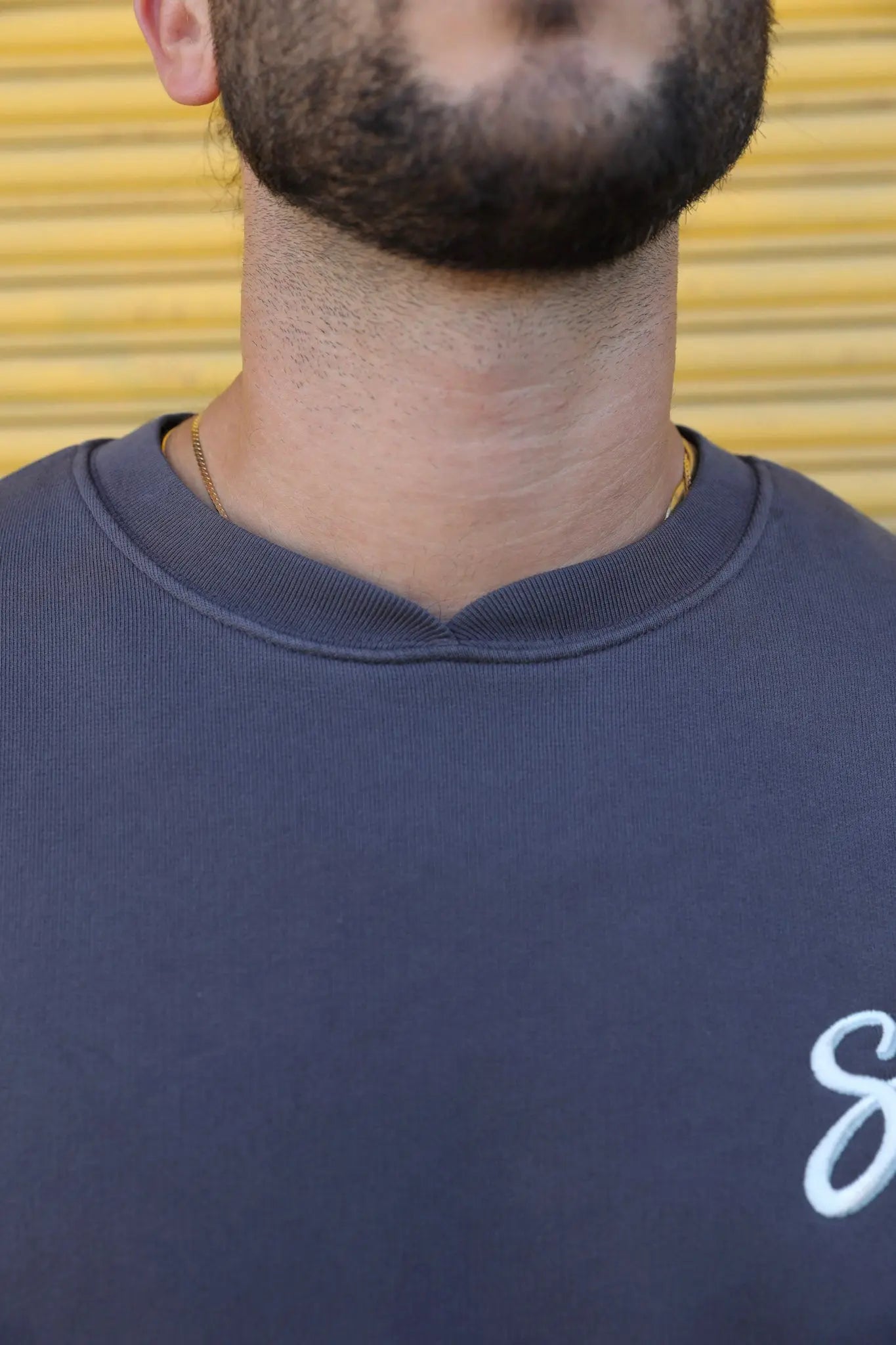 Rose Grey Vintage Fade Crewneck