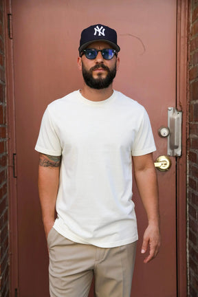 Mid -weight Slim tee Bone