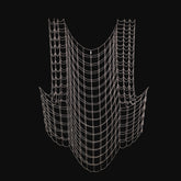 Silver Draped Chain Top