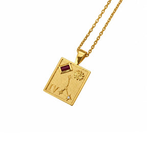 Cancer Zodiac Necklace