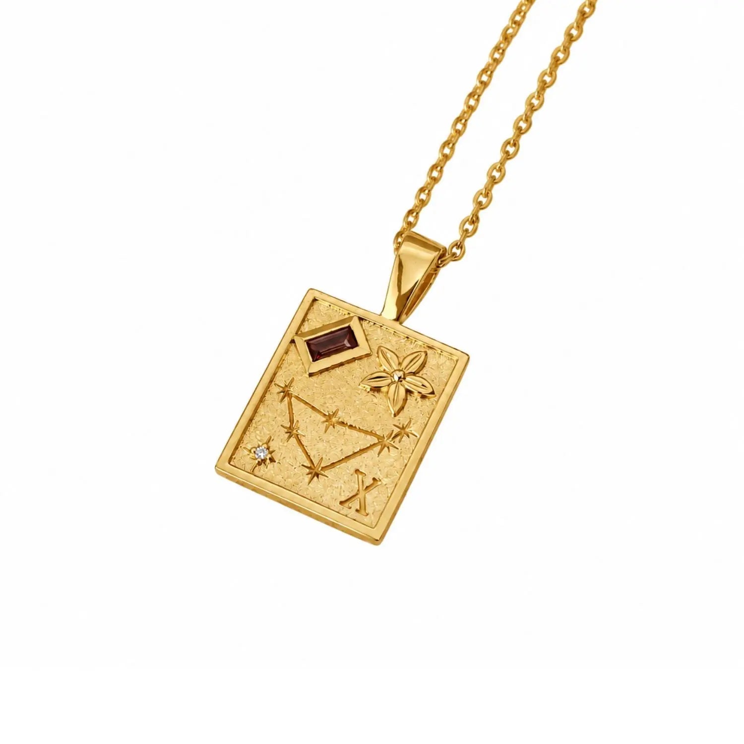 Capricorn Zodiac Necklace