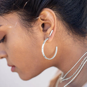 Diamond Classic Hoop Earrings