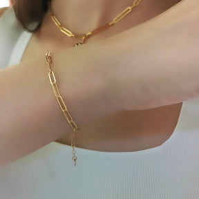 Charm Hoop Bracelet