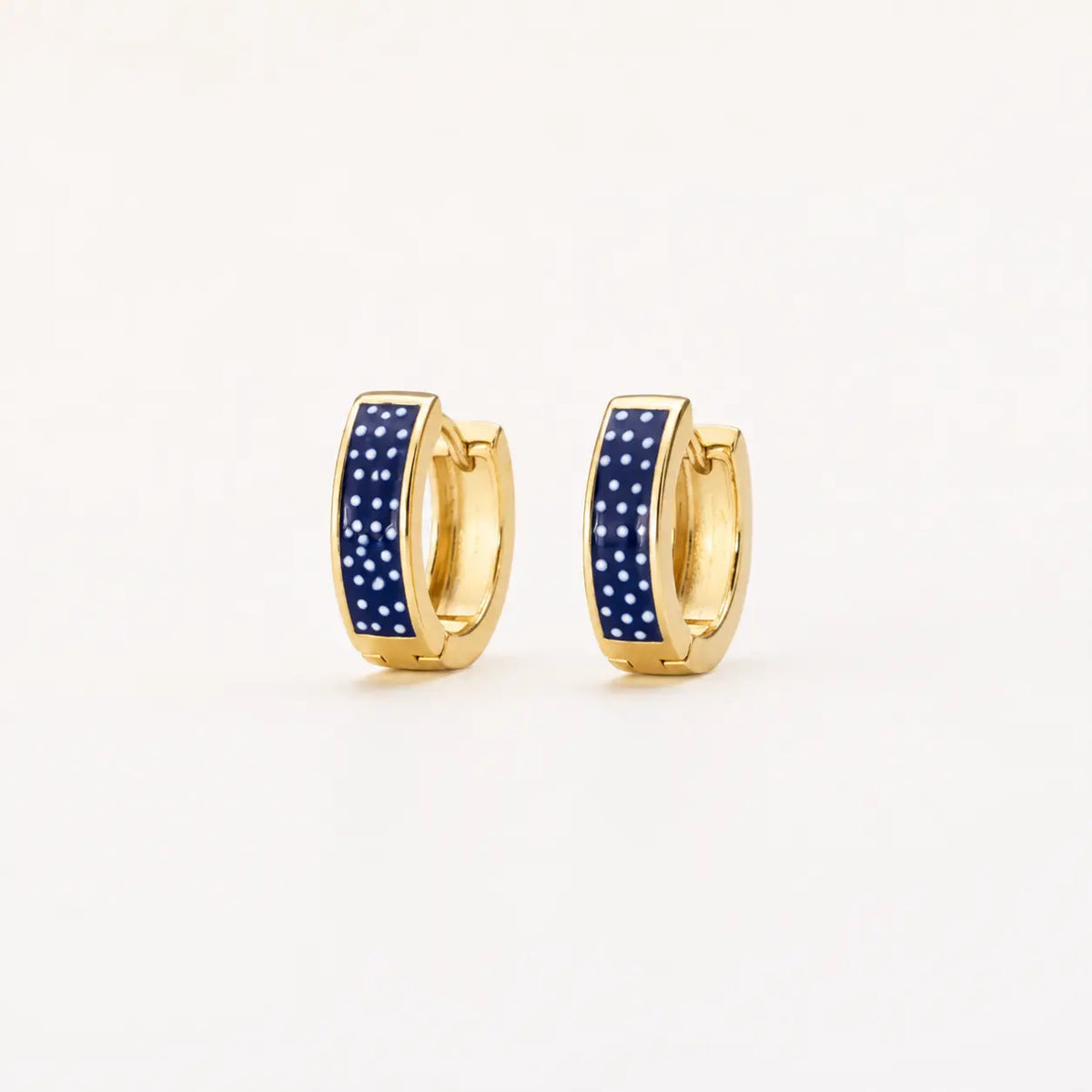 Riviera Enamel Hoops