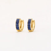 Riviera Enamel Hoops