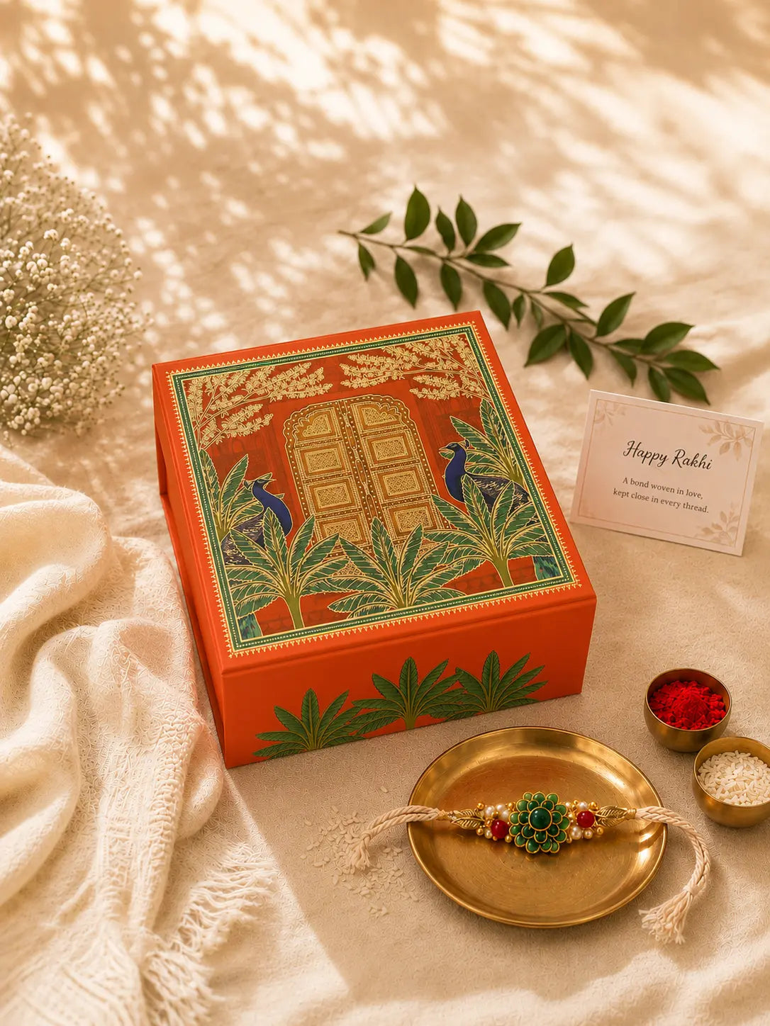 The Sunlit Rakhi Box