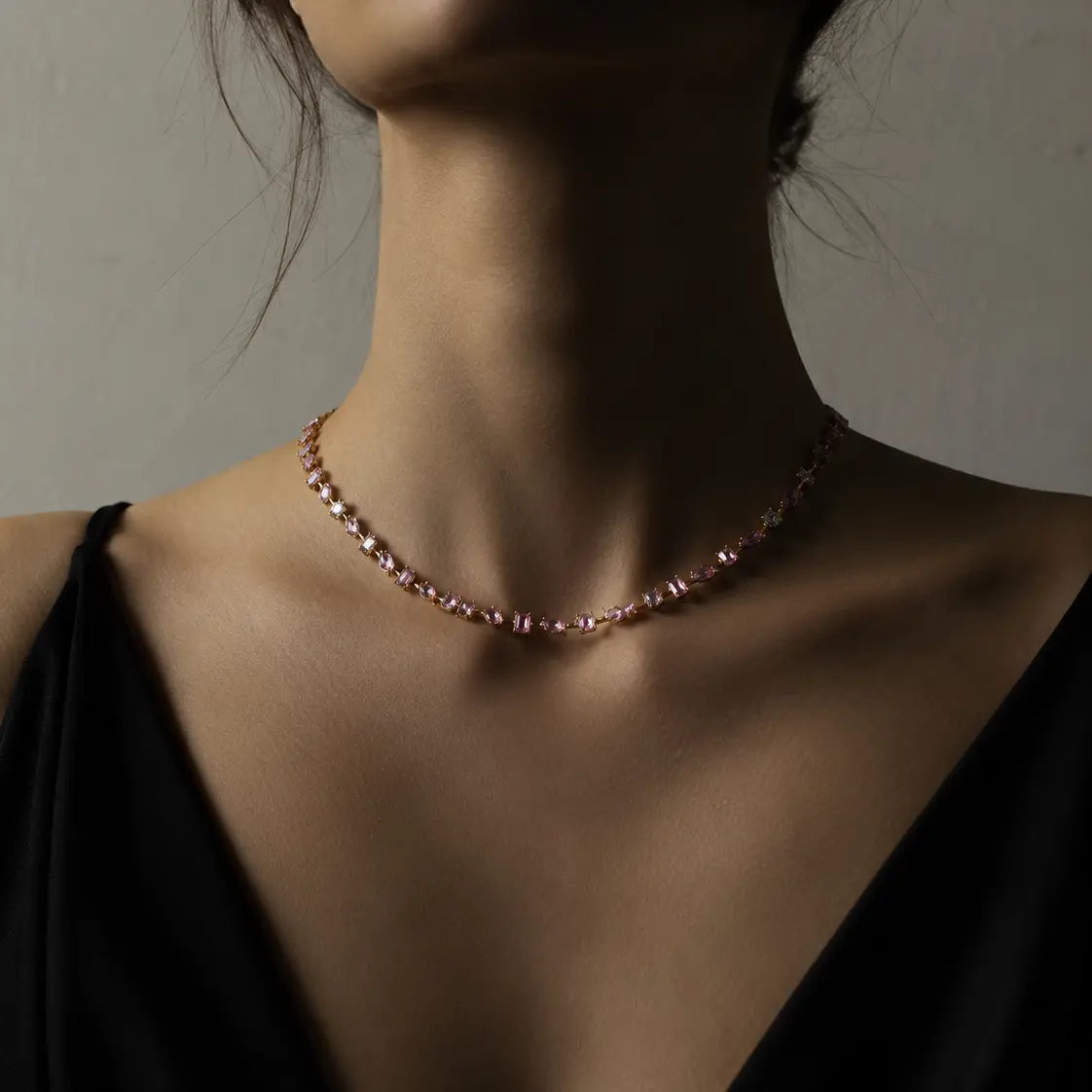 Rosé Lumière Necklace