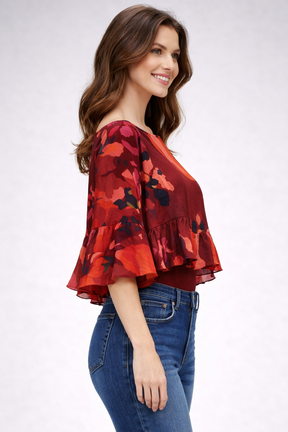 Do's Shawl Blouse
