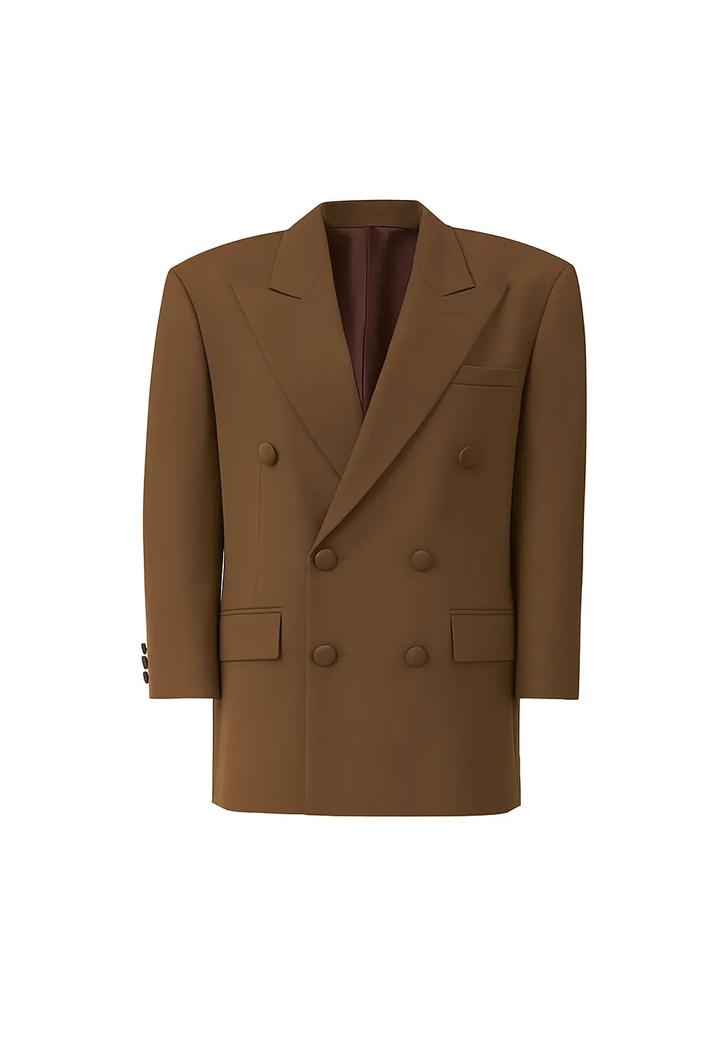BROWN ESSENCE BLAZER
