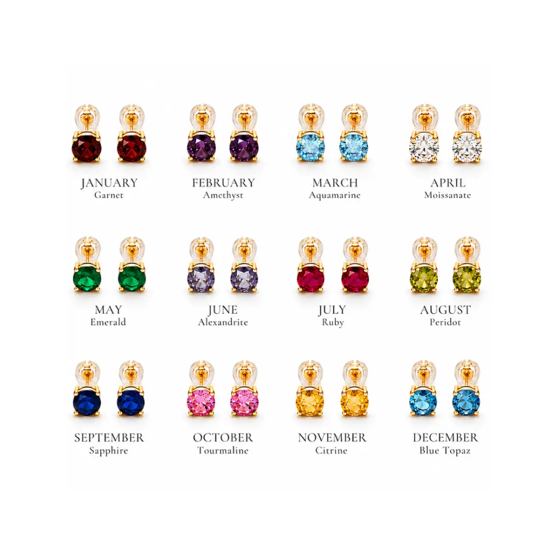 Birthday Signature Studs