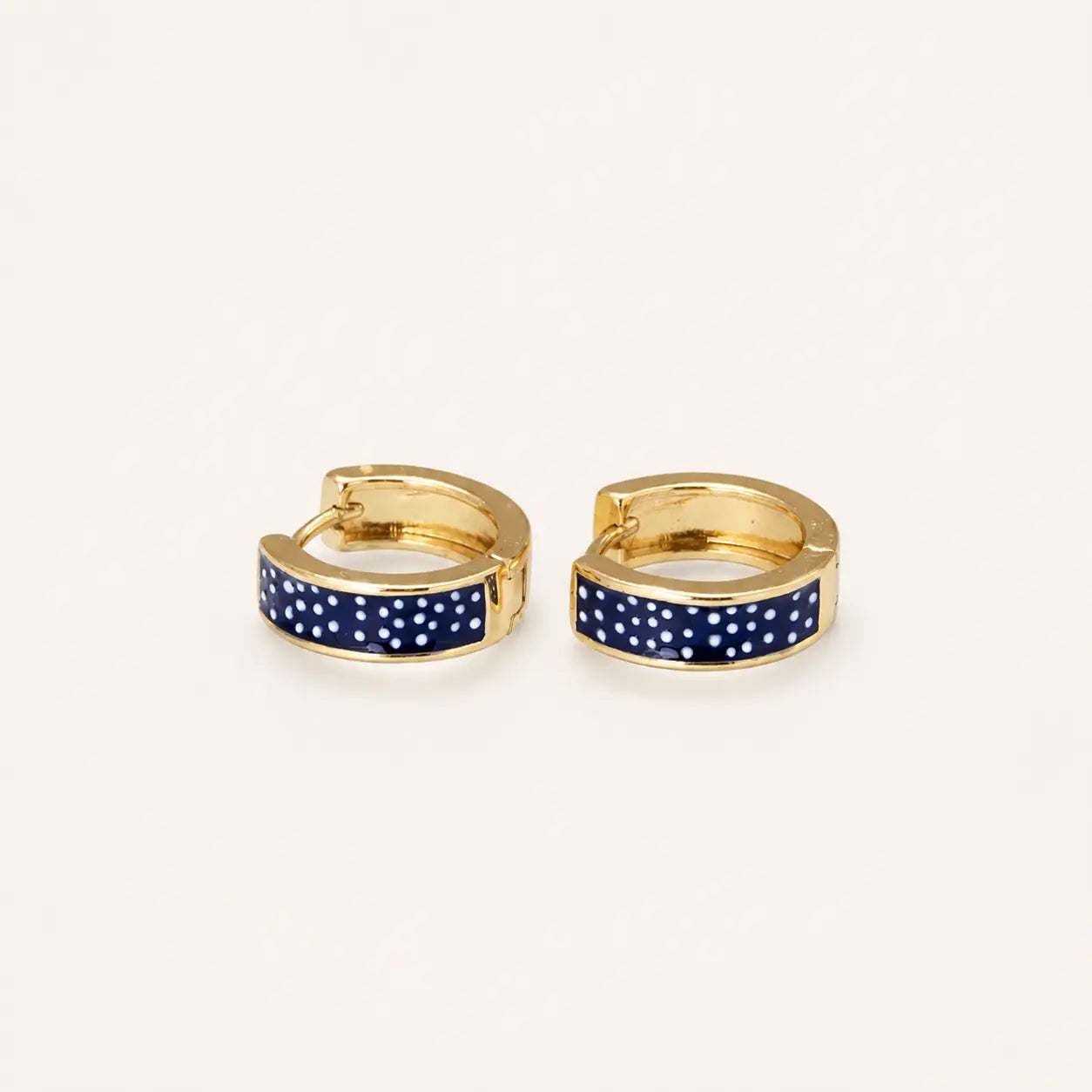 Riviera Enamel Hoops