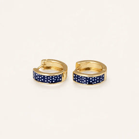 Riviera Enamel Hoops