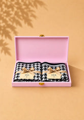 His & Her Houndstooth Luxury Gift Set