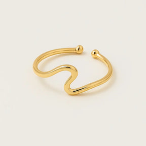 Ocean Wave Ring