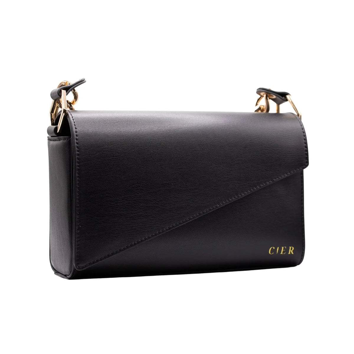 Flex Vegan Apple Leather Purse - Black