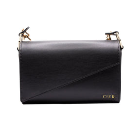 Flex Vegan Apple Leather Purse - Black