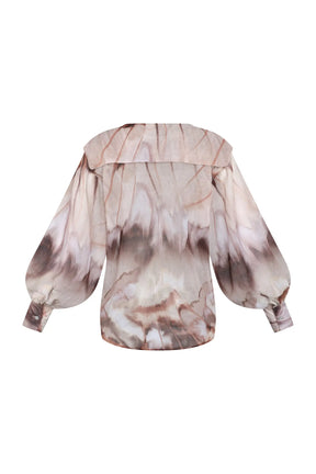 Mimi Top Print Café