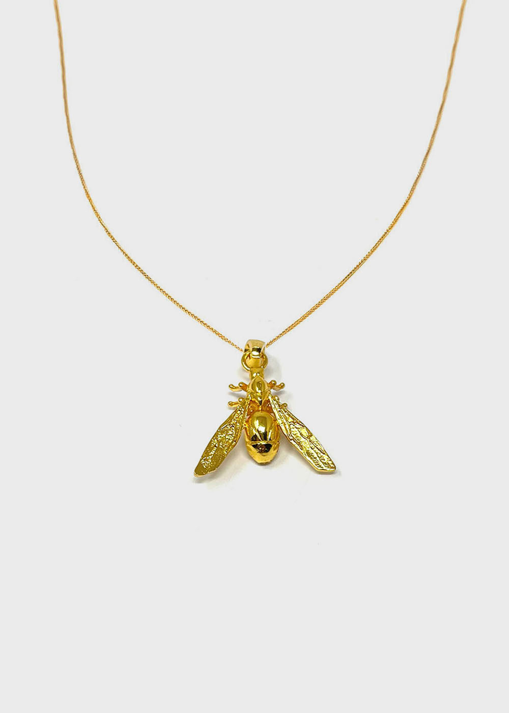 Collar Dije Hormiga Dorada