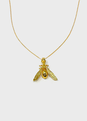 Collar Dije Hormiga Dorada