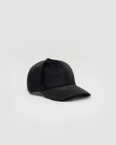 Queens Velvet Baseball Cap - Black