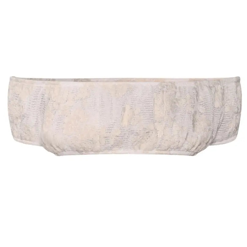 Dentelle Bikini Top White