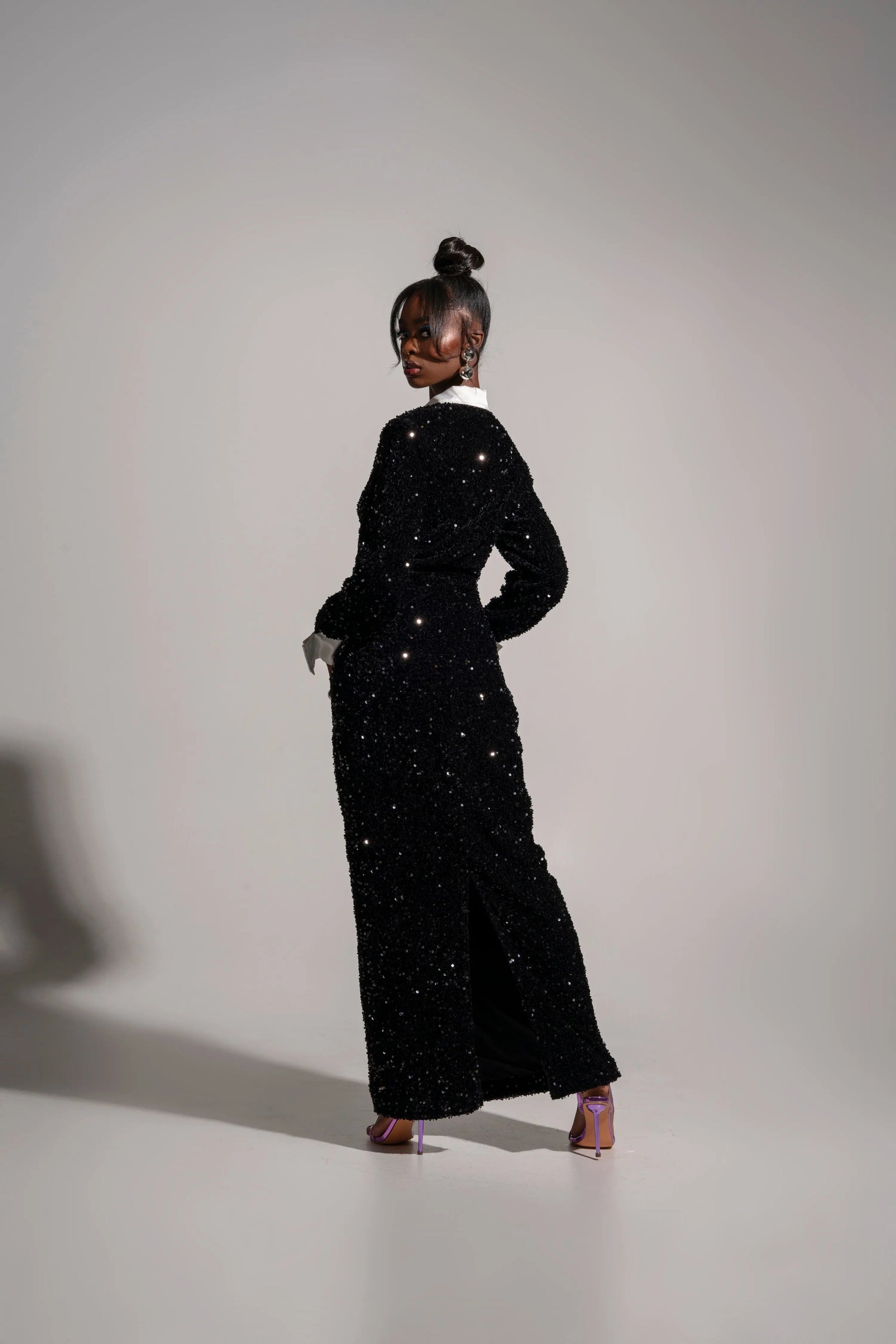 Rei Sequin Maxi Dress