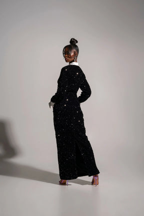 Rei Sequin Maxi Dress