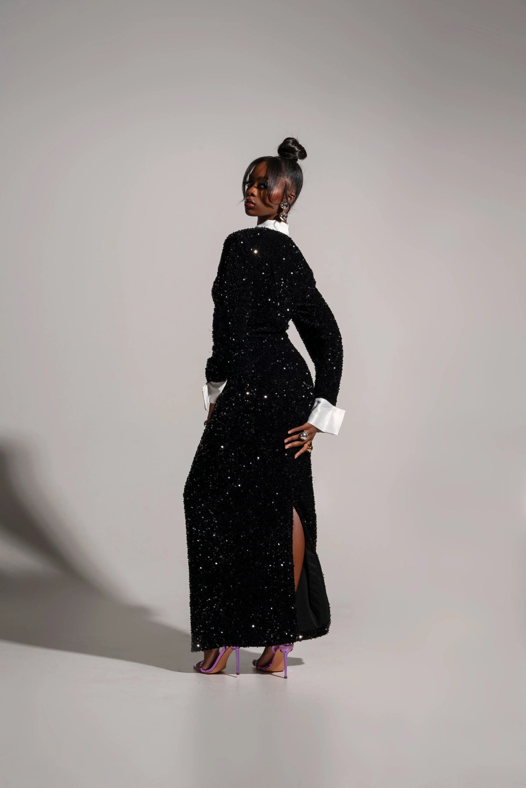 Rei Sequin Maxi Dress