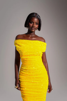 Jess Sequin Maxi Dress
