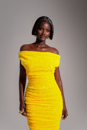 Jess Sequin Maxi Dress