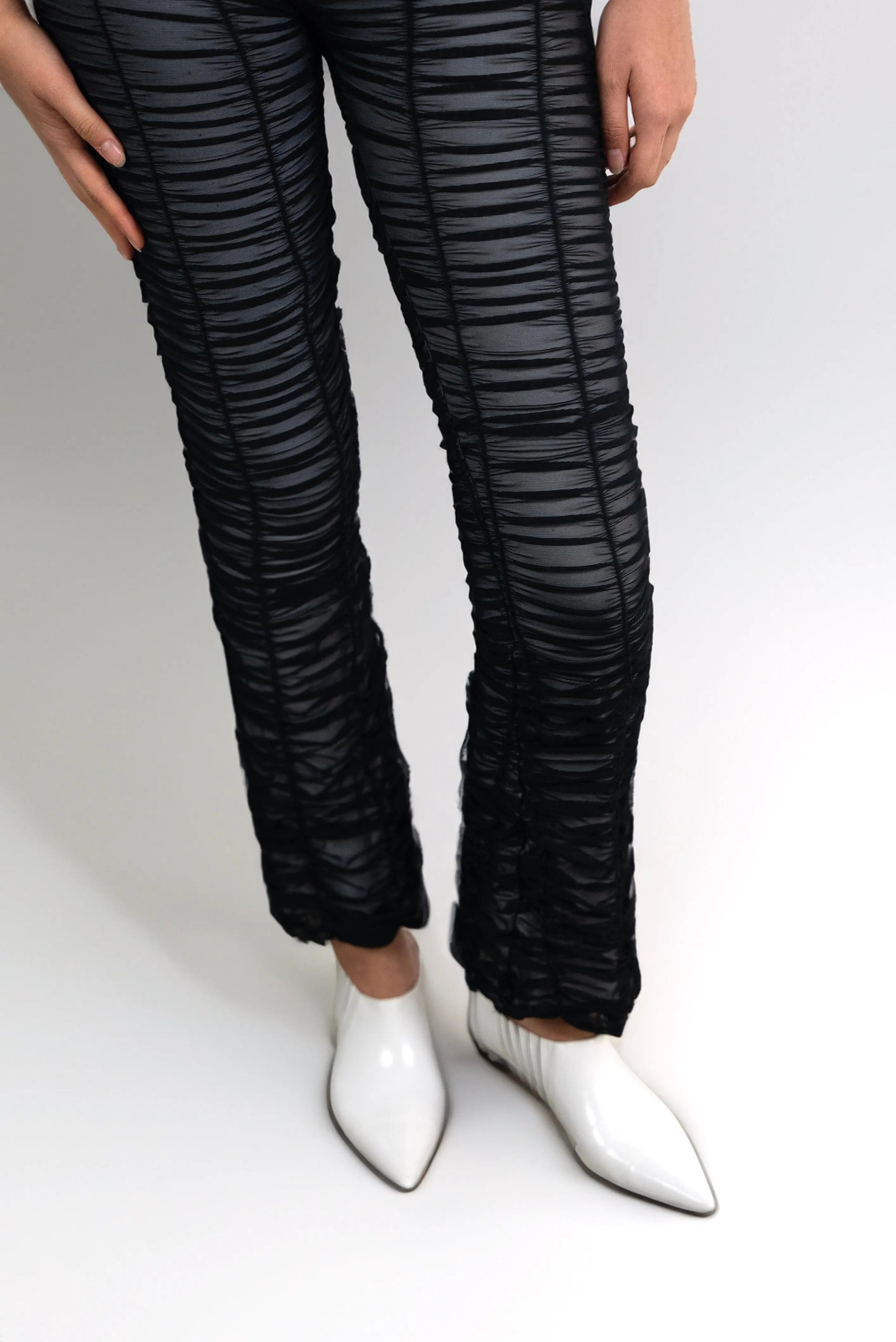 The Echo Pants- Black And White