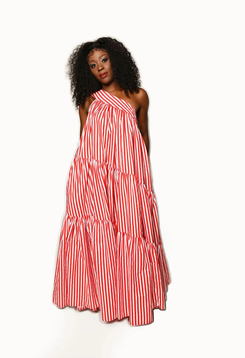 Monica Maxi Dress - Red