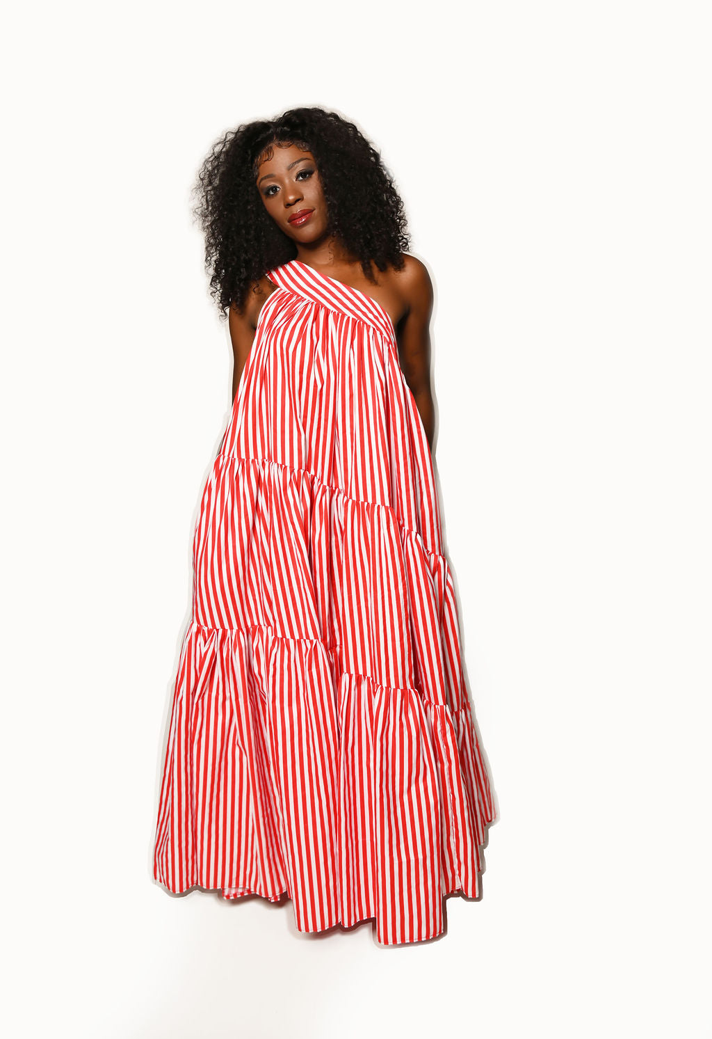 Monica Maxi Dress - Red