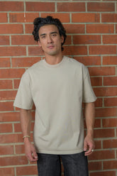 Heavy t-shirt Taupe