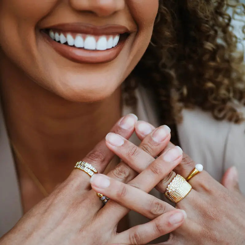 Mother Of Pearl Ring