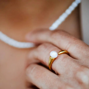 Mother Of Pearl Ring