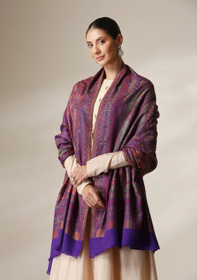 Dusala Mystic Orchid woven Shawl