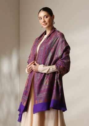 Dusala Mystic Orchid woven Shawl