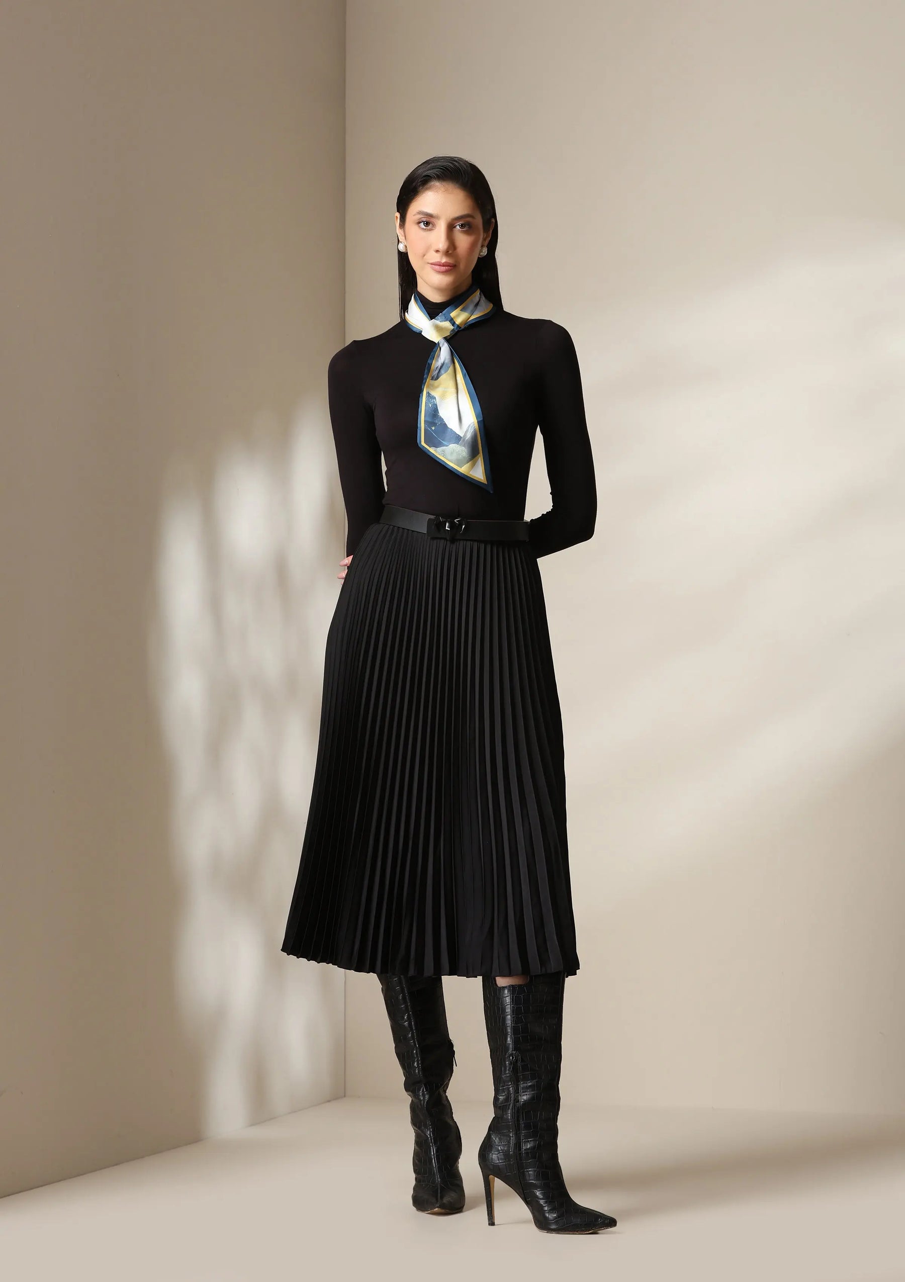 The Mirage Silk Scarf