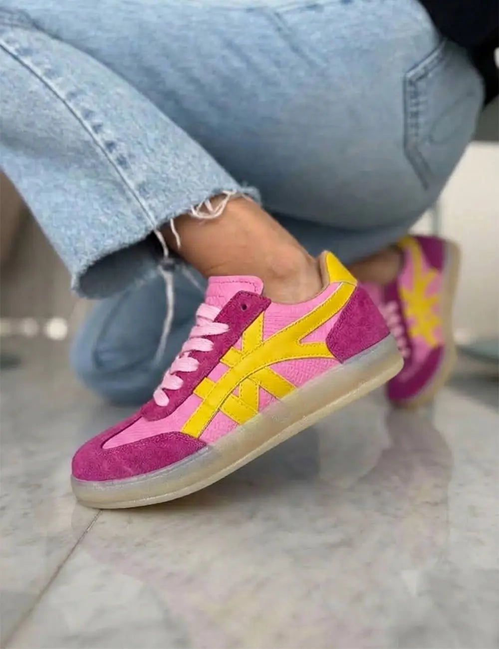 Demi Fuchsia Yellow