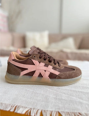 Demi Choco Pink Suede