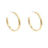 Diamond Classic Hoop Earrings