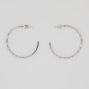 Diamond Classic Hoop Earrings