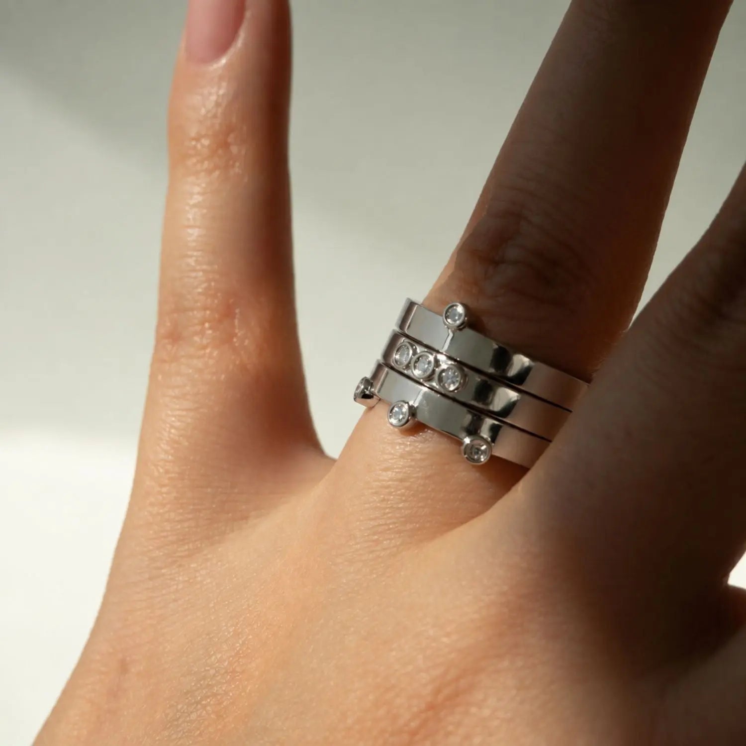 Diamond Ring Stack