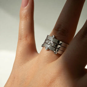 Diamond Ring Stack